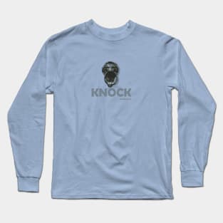 Knock and It Shall Be Opened Matthew 7:7 Bible Verse Long Sleeve T-Shirt